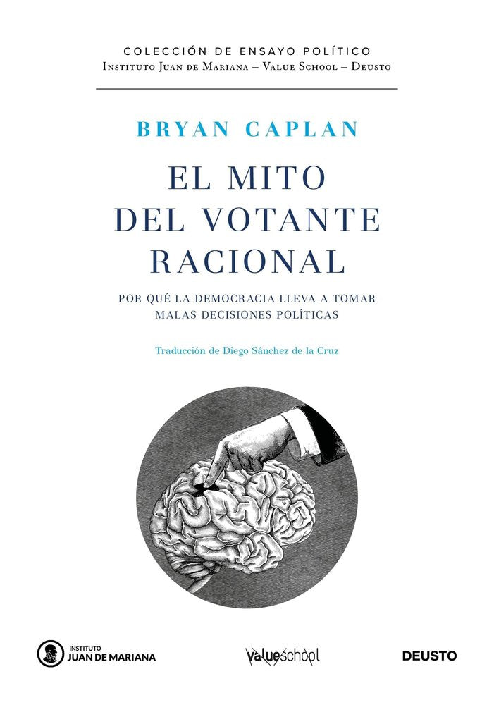 EL MITO DEL VOTANTE RACIONAL, de BRYAN CAPLAN | portada del libro