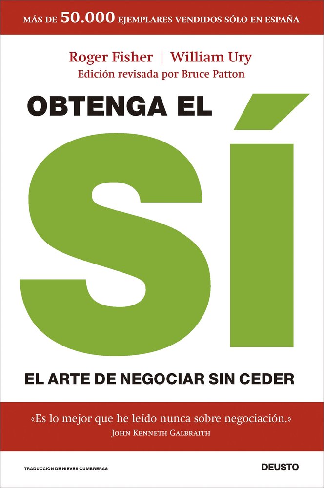 OBTENGA EL SI, de WILLIAM URY | portada del libro