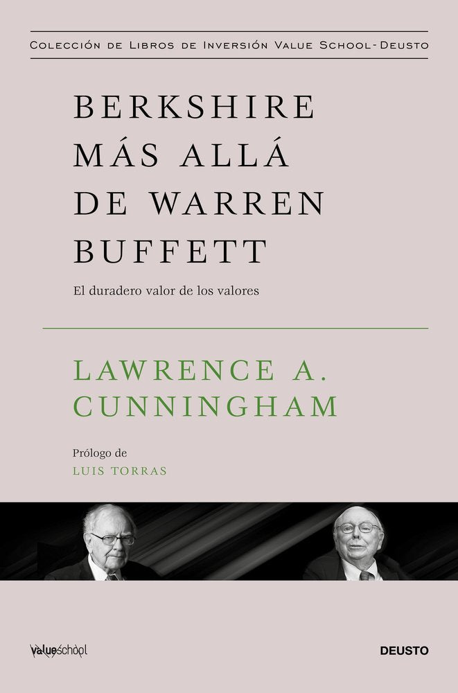 BERKSHIRE MAS ALLA DE WARREN BUFFETT, de LAWRENCE A CUNNINGHAM | portada del libro