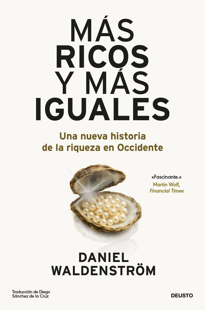 MAS RICOS Y MAS IGUALES, de DANIEL WALDENSTRÖM | portada del libro