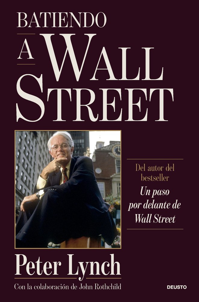 BATIENDO A WALL STREET, de PETER LYNCH | portada del libro