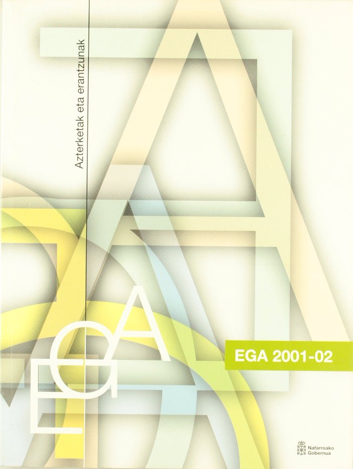 Ega 2001-02, de Departamento de educación | portada del libro