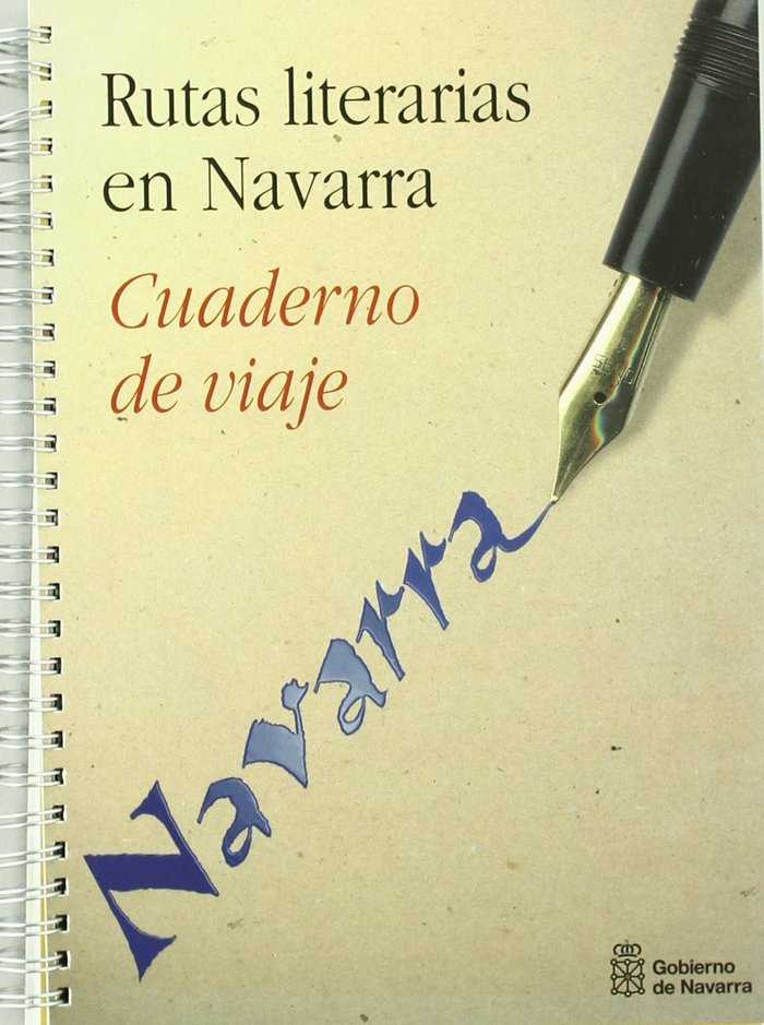 Rutas literarias en Navarra, de Sada Arellano | portada del libro