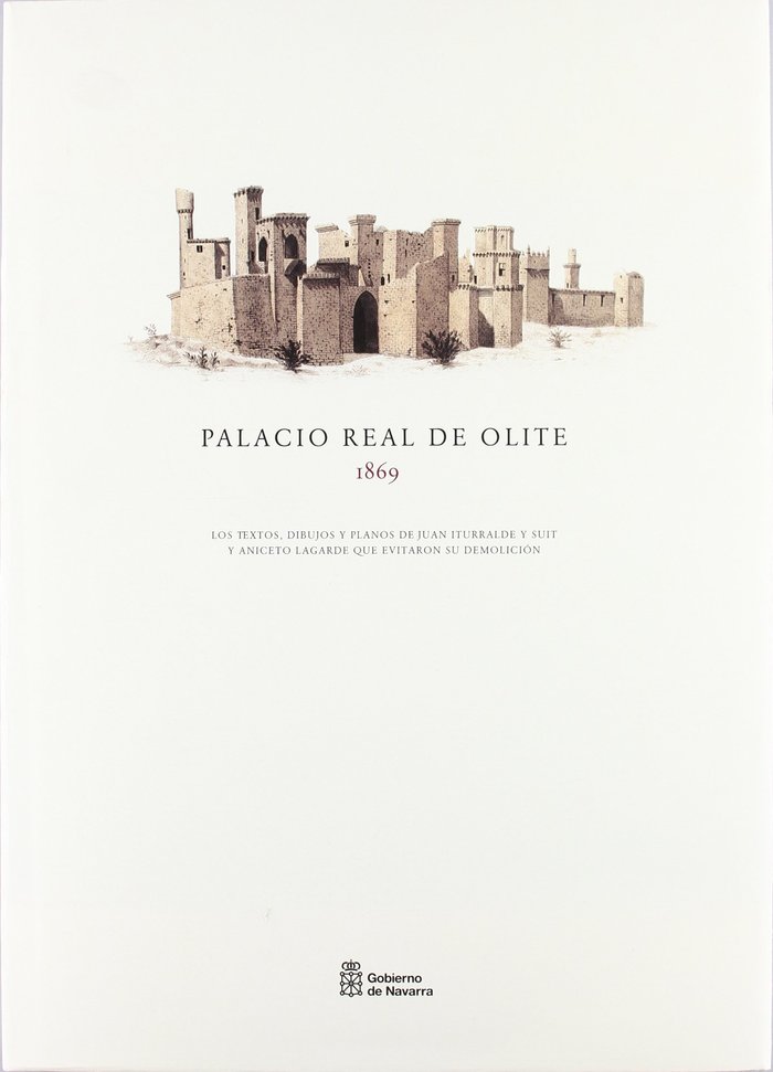 Palacio Real de Olite, 1869, de Iturralde y Suit | portada del libro