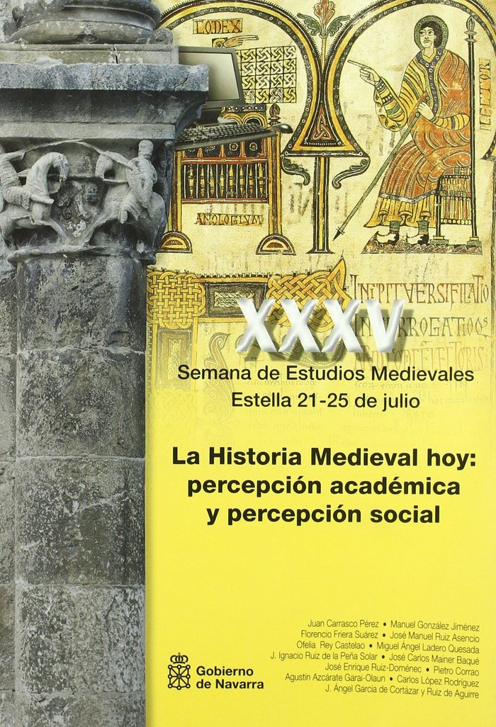 La historia medieval hoy: percepción académica y percepción social, de Varios autores | portada del libro