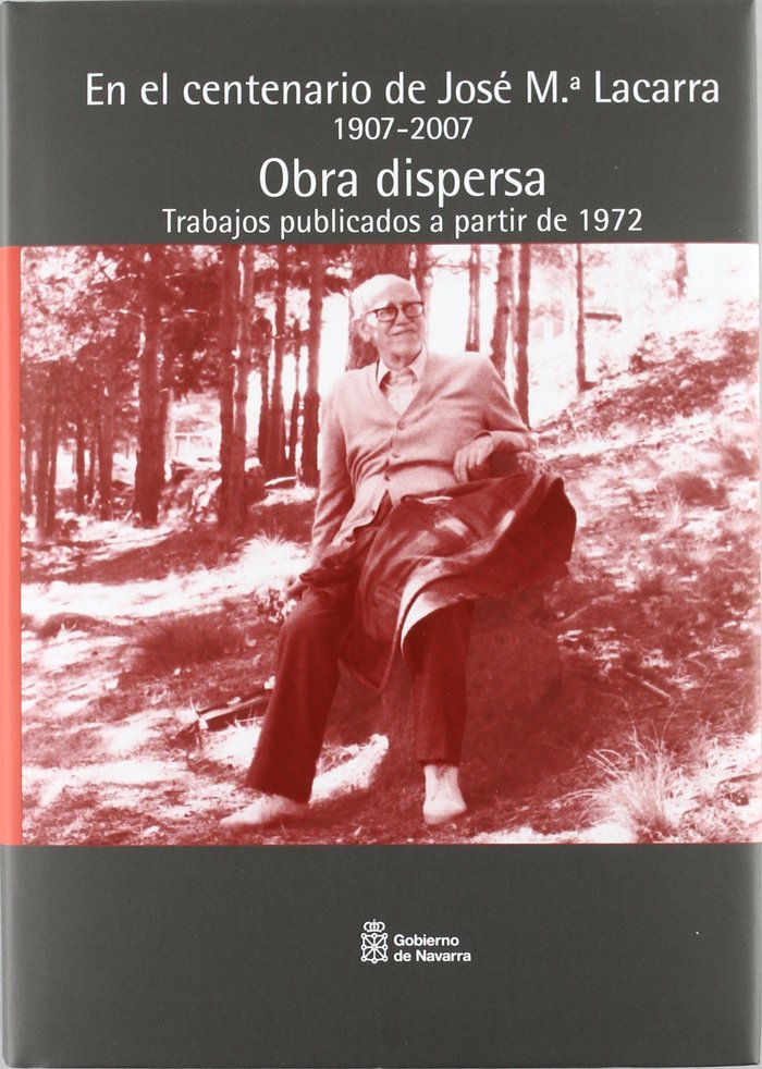 Obra dispersa, de Lacarra de Miguel | portada del libro
