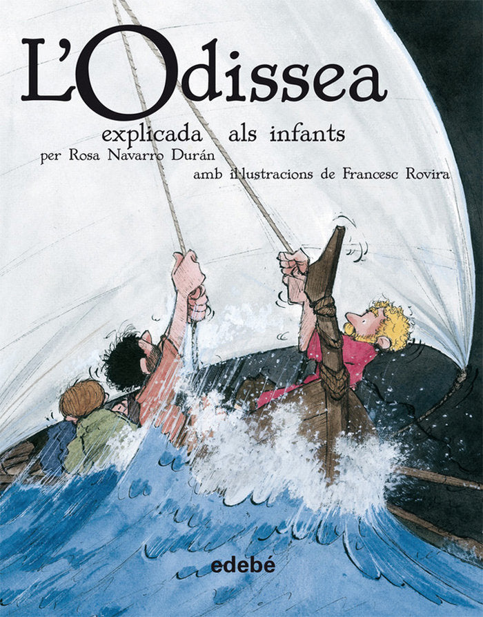 LÆODISSEA EXPLICADA ALS INFANTS (EN RÚSTICA), de HOMERO Edebé (obra colectiva) | portada del libro