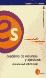 ES ESPAÑOL 2. CUADERNO DE RECURSOS Y EJERCICIOS. E, de AUTORES VARIOS | portada del libro