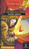 El fantasma de la ópera, de Leroux | portada del libro