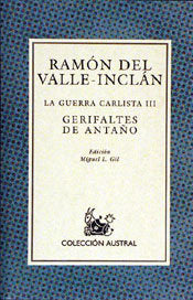 La Guerra Carlista, III, de Valle-Inclán | portada del libro