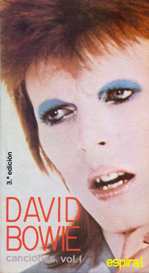 Canciones I de David Bowie, de Bowie | portada del libro