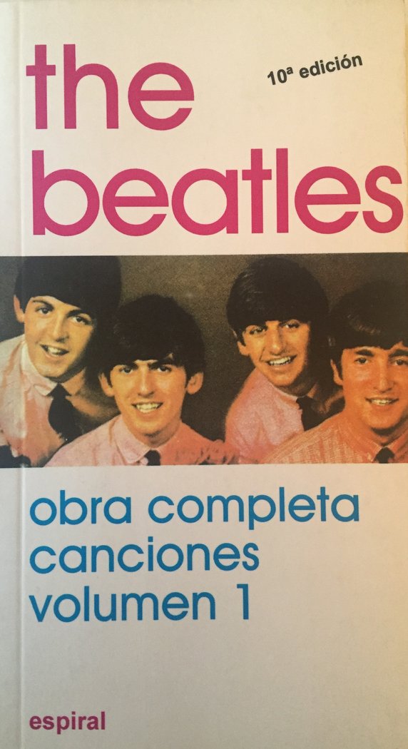 Canciones I de The Beatles, de Beatles, The | portada del libro
