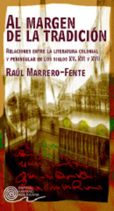 Al margen de la tradición, de MARRERO-FENTE | portada del libro