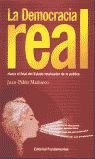 La democracia real, de Mañueco | portada del libro