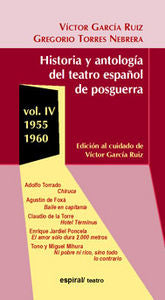 Historia y antología del teatro español de posguerra (1956-1960). Vol., de GARCIA RUIZ | portada del libro
