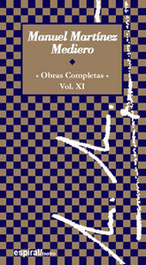 Obras completas, vol. XI, de Martínez Mediero | portada del libro