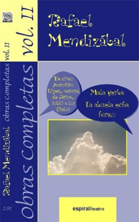 Obras completas, vol. II, de Mendizábal | portada del libro