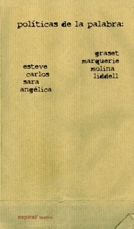 Políticas de la palabra, de CORNAGO BERNAL, OSCAR (ED.) | portada del libro