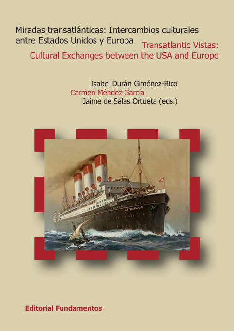 Miradas transatlánticas/Transatlantic vistas, de DURAN GIMENEZ-RICO (ED.) | portada del libro