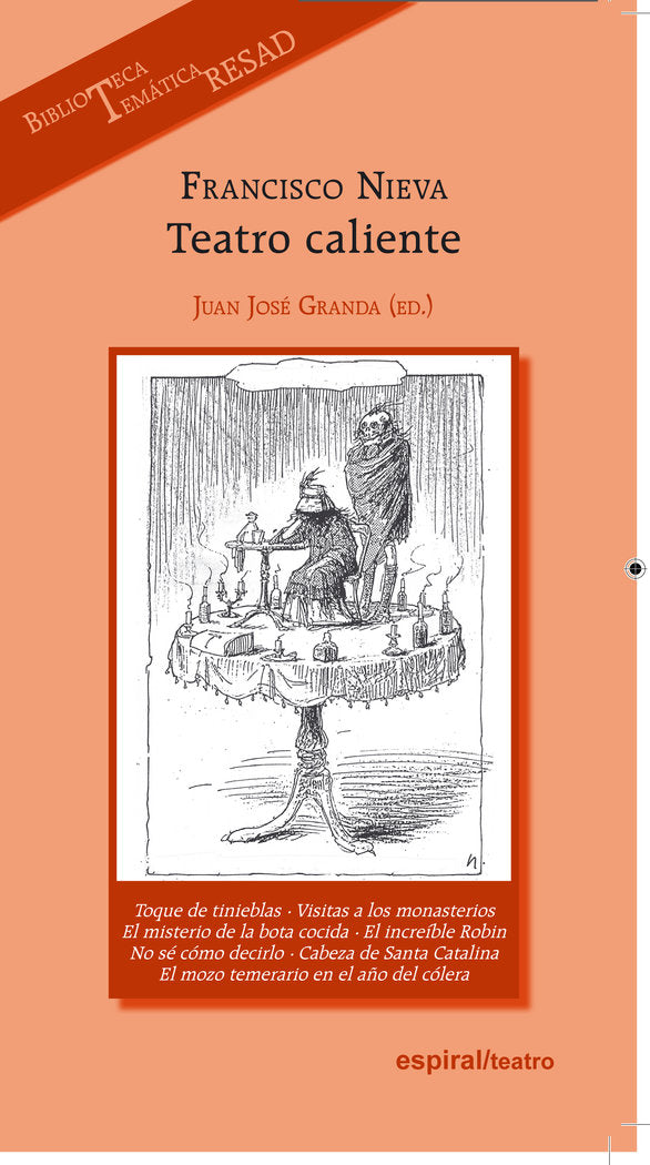 Teatro Caliente, de Nieva, Francisco | portada del libro