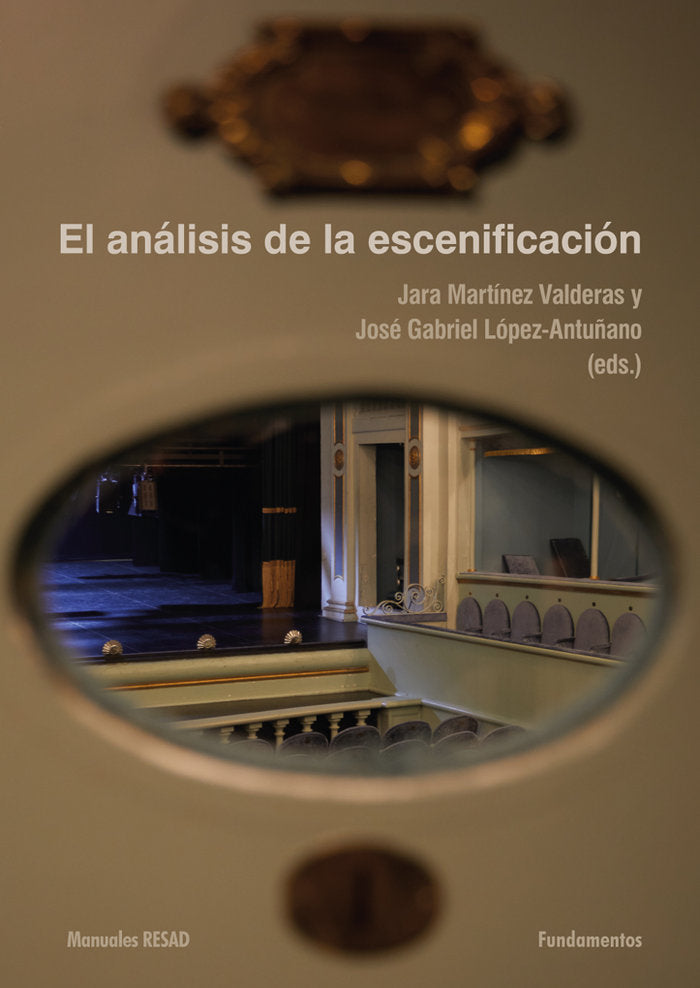 EL ANALISIS DE LA ESCENIFICACION, de MARTINEZ VALDERAS, JARA | portada del libro
