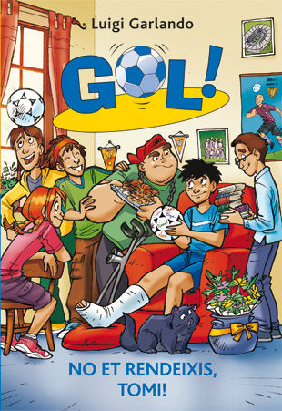 Gol 15. No et rendeixis, Tomi!, de Garlando, Luigi | portada del libro
