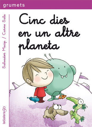 Cinc dies en un altre planeta, de Macip, Salvador | portada del libro