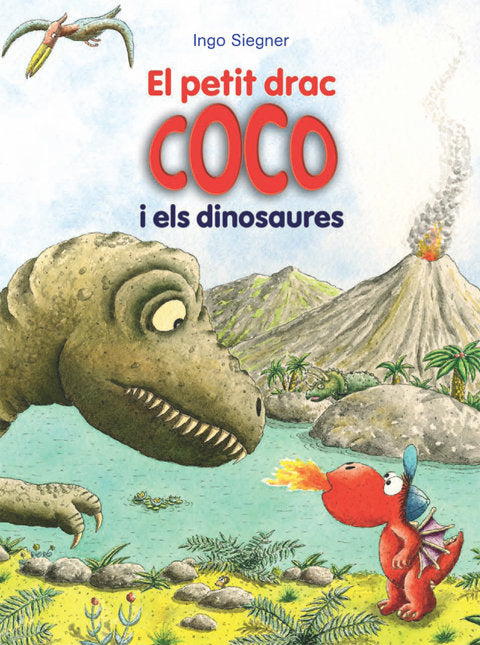 El petit drac Coco i els dinosaures, de Siegner, Ingo | portada del libro
