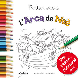 Pinta i escriu L'Arca de Noè, de Sans Mestre, Cristina | portada del libro