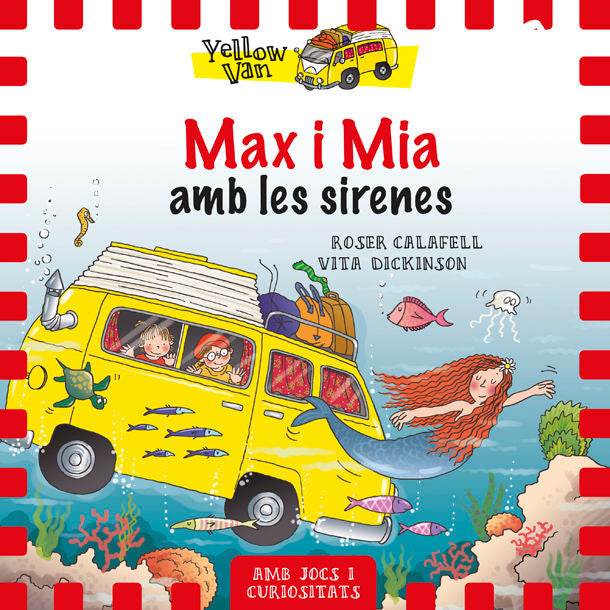 Yellow Van 5. Max i Mia amb les sirenes, de Dickinson, Vita | portada del libro
