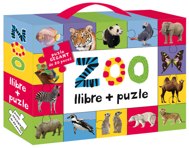 Zoo: llibre + puzle | portada del libro