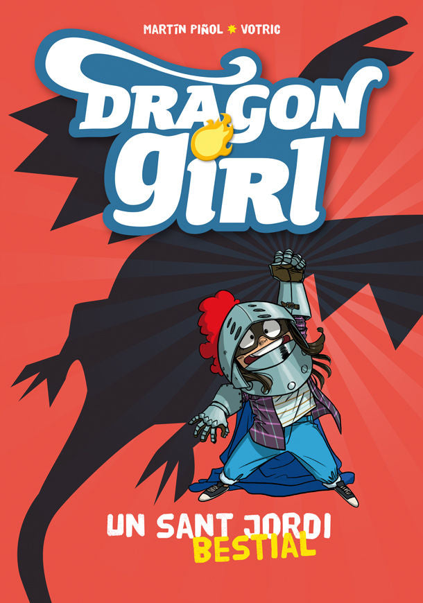Dragon Girl. Un Sant Jordi bestial, de Piñol, Martín | portada del libro