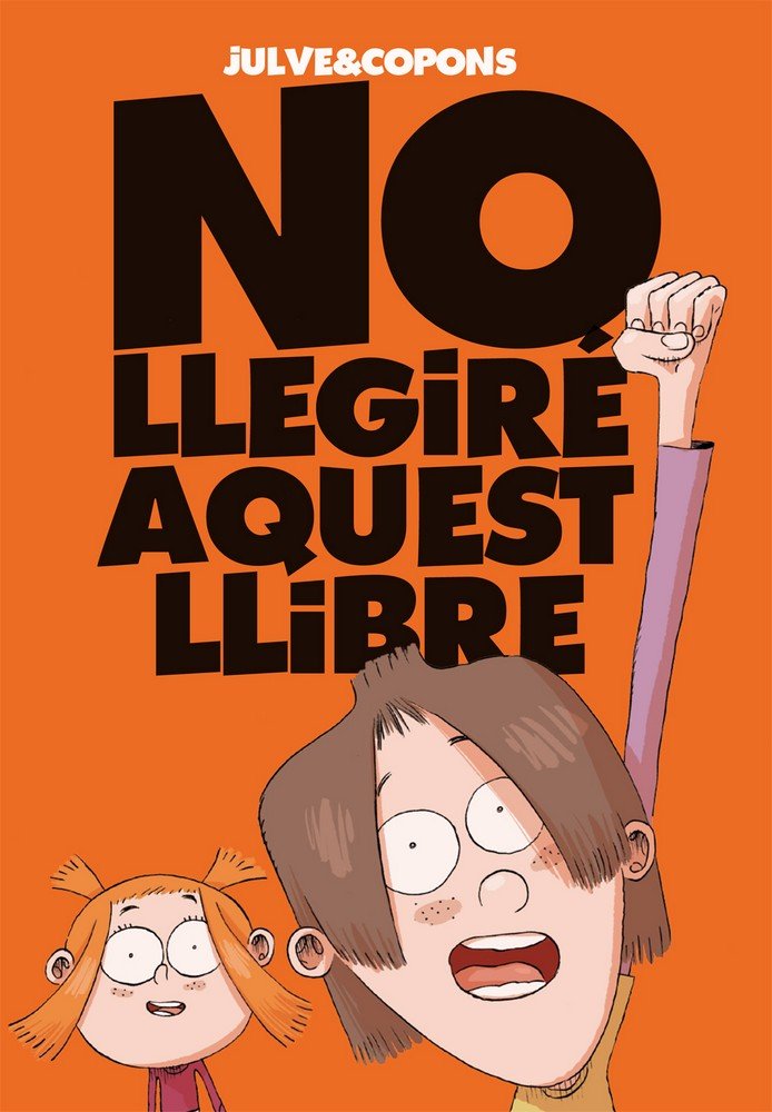 No llegiré aquest llibre, de Copons | portada del libro