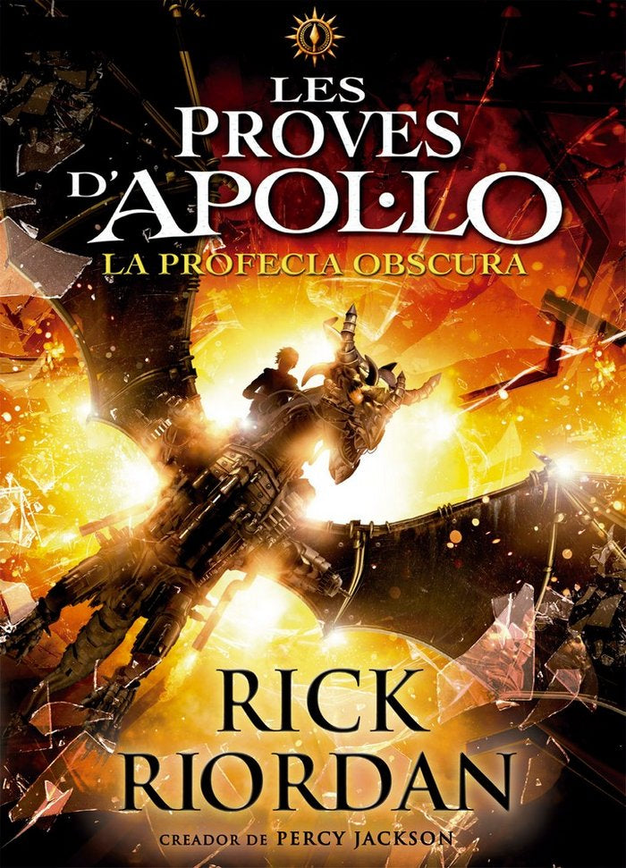 Les proves d'Apol·lo 2. La profecia obscura, de Riordan, Rick | portada del libro