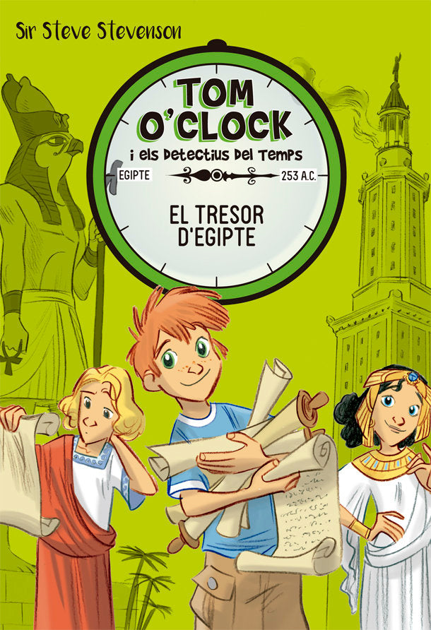 Tom O'Clock 5. El tresor d'Egipte, de Stevenson, Sir Steve | portada del libro