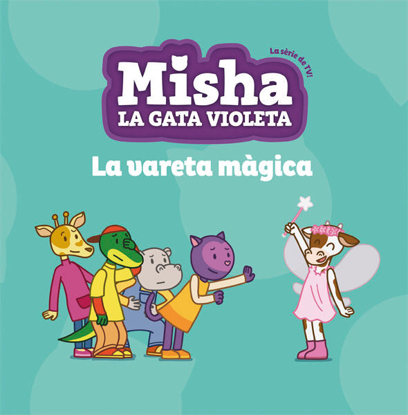 Misha la gata violeta 2. La vareta màgica | portada del libro