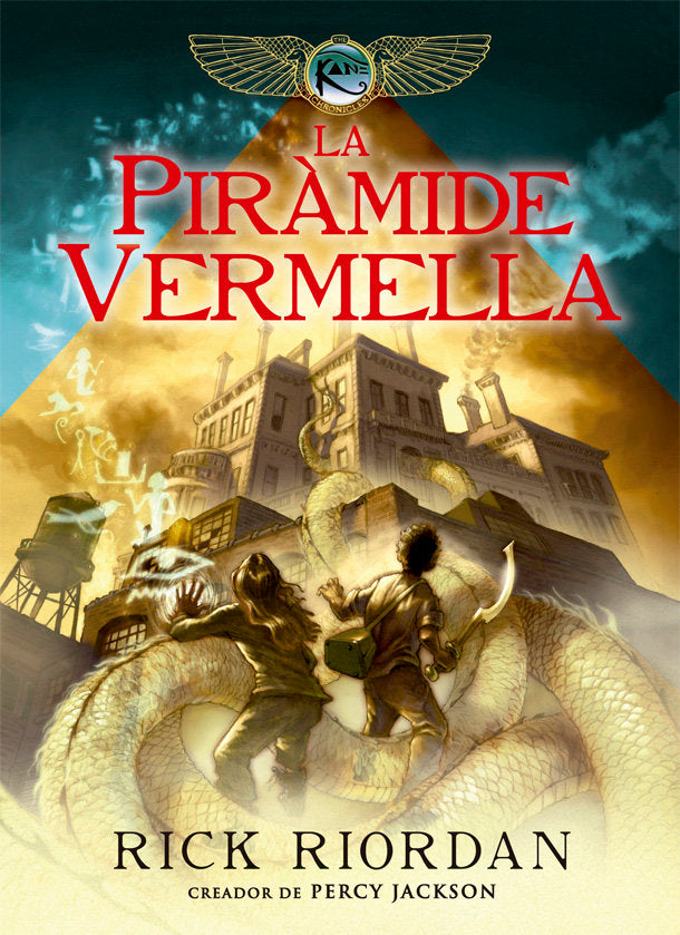 La piràmide vermella, de Riordan | portada del libro