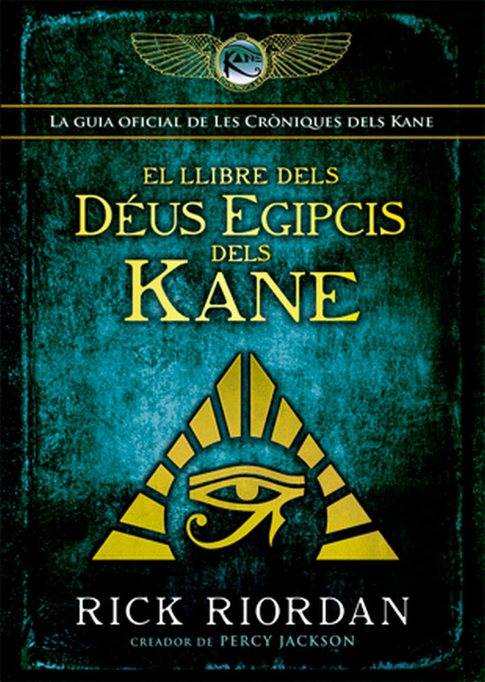 El llibre dels déus egipcis dels Kane, de Riordan, Rick | portada del libro