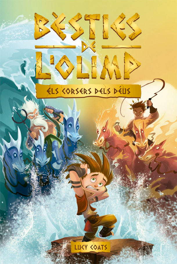 Bèsties de l'Olimp 3. Els corsers dels déus, de Coats, Lucy | portada del libro