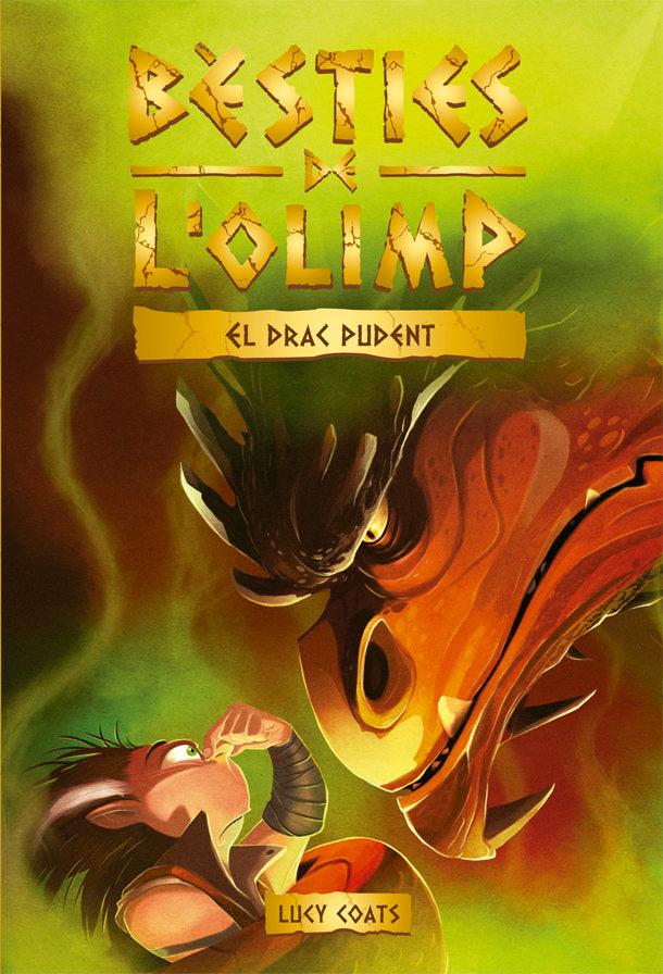 Bèsties de l'Olimp 4. El drac pudent, de Coats, Lucy | portada del libro