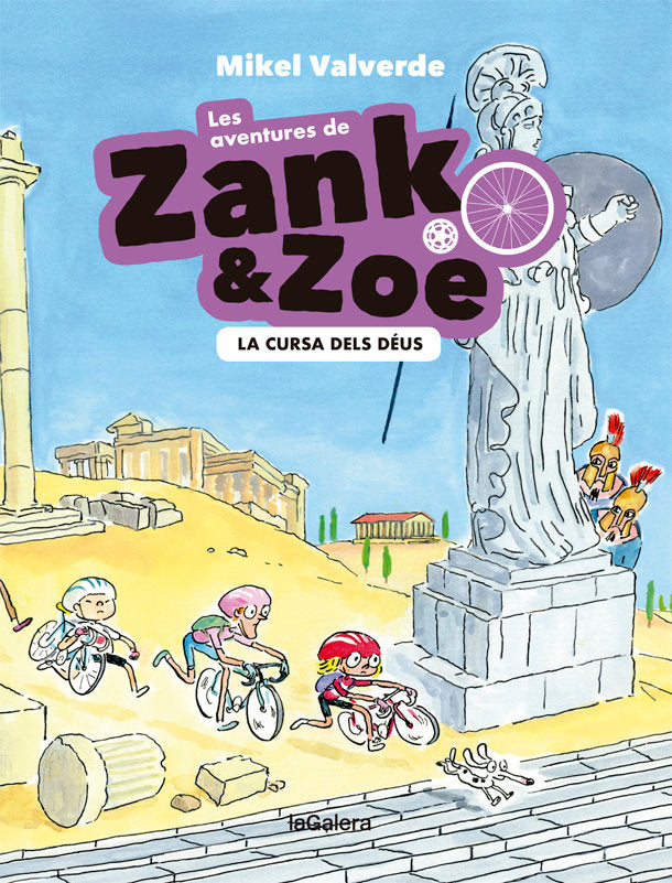 Les aventures de Zank i Zoe 2. La cursa dels déus, de Valverde, Mikel | portada del libro