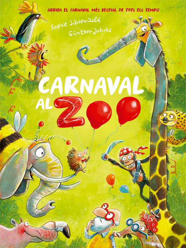 Carnaval al zoo, de Schoenwald, Sophie | portada del libro
