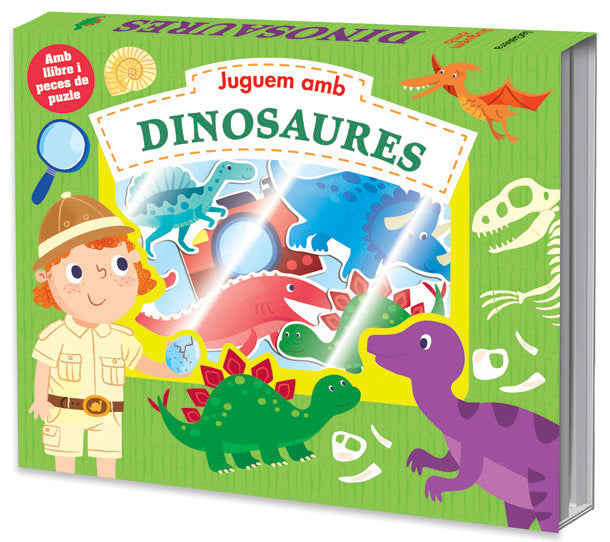 Juguem amb dinosaures, de Priddy | portada del libro