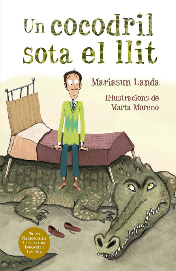 Un cocodril sota el llit, de Landa, Mariasun | portada del libro