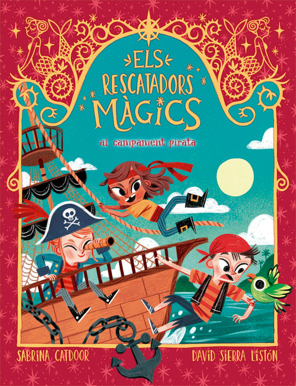 Els Rescatadors Màgics 4. Al campament pirata, de Catdoor, Sabrina | portada del libro