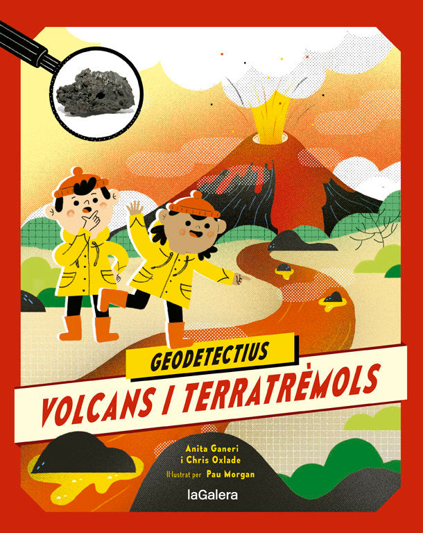 Geodetectius 2. Volcans i terratrèmols, de Anita Ganeri | portada del libro