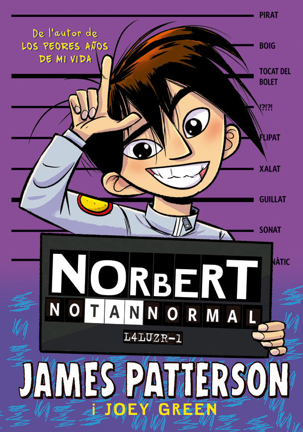 Norbert no tan normal, de Patterson, James | portada del libro
