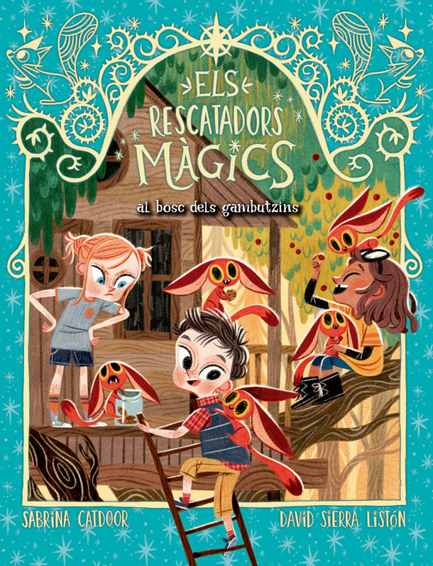 ELS RESCATADORS MAGICS 8. AL BOSC DELS GAMUSINS, de CATDOOR, SABRINA | portada del libro