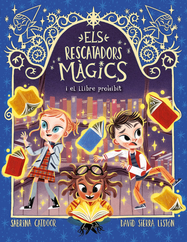 ELS RESCATADORS MAGICS 10. EL LLIBRE PROHIBIT, de CATDOOR, SABRINA | portada del libro