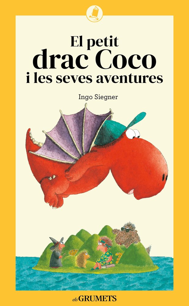El petit drac Coco i les seves aventures, de Ingo Siegner | portada del libro